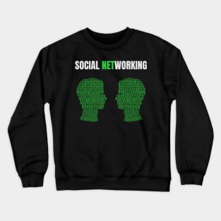 Funny Networking Data Nerd Computer Geek Programmer Crewneck Sweatshirt